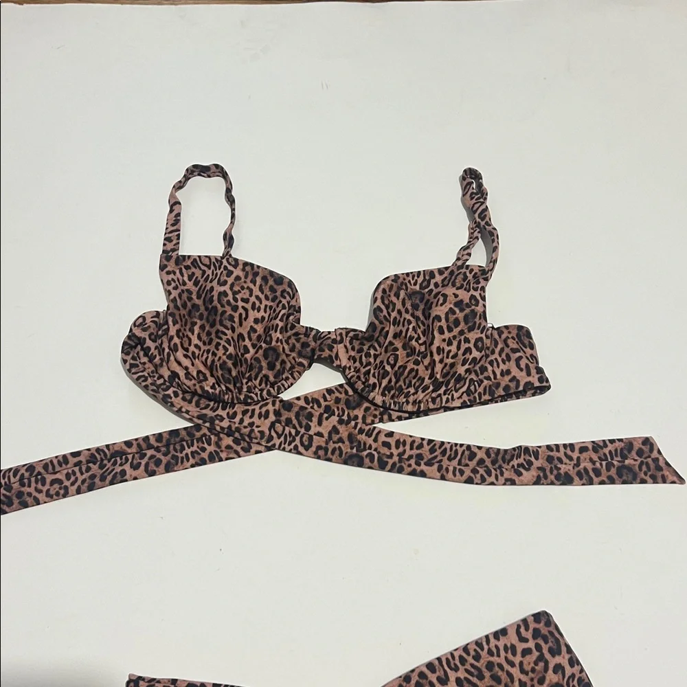 Skatie Leopard Print Bikini - Picture 5 of 16